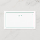Search for emerald green place cards Elegant