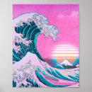 Search for japanese aesthetic posters Kanagawa