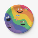 Search for oscar the grouch sesame street plates Count von count