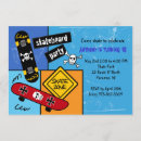 Search for skateboard party invitations Skate park