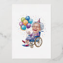 Search for funny old lady birthday invitations Cute nana birthday