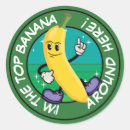Search for funny banana cartoon stickers Bananas