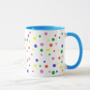 Search for white green polka dot mugs Colourful
