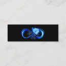 Search for skinny business cards Blue