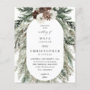 Search for holiday wedding invitations Elegant