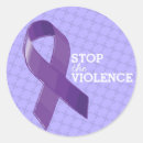 Search for violence stickers Purple