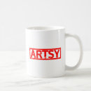 Search for artsy coffee mugs Fun