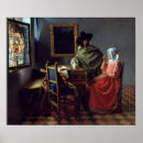 Search for wine glass posters Vermeer