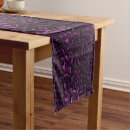 Search for purple and gold table runners Black