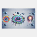 Search for alien world stickers Sci fi