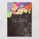Search for wood grain invitations Purple