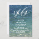 Search for beach sweet 16 invitations Elegant