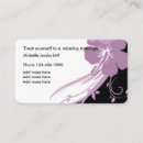 Search for therapist business cards Massage