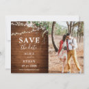 Search for rustic save the dates String lights