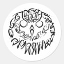 Search for white owls stickers Black and white