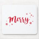 Search for merry christmas mousepads Modern
