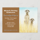 Search for meerkat birthday invitations Animal