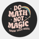 Search for math student stickers School
