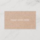Search for kraft paper business cards Professional