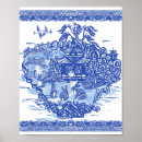 Search for blue oriental art Blue and white