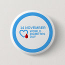 Search for diabetes badges Blue