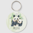 Search for wildlife panda key rings Cute pandas