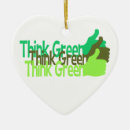 Search for think christmas tree decorations Green