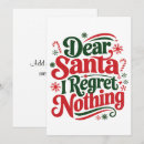 Search for dear santa cards Naughty list