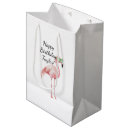 Search for flamingo gift bags White