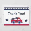 Search for fire truck thank you cards Firefighter