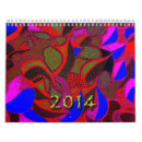 Search for abstract art calendars 2014