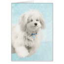 Search for de note cards Coton de tulear