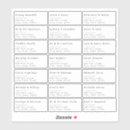 Search for stickers to seal envelopes Mailing