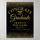 Search for medical school graduation party decor Black and gold