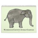 Search for cute animal cartoon calendars Animals