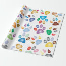 Search for foot wrapping paper Dog