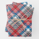 Search for red and white plaid wrapping paper Scottish