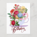 Search for tea cup birthday cards Floral