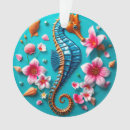 Search for seahorse christmas tree decorations Aquatic