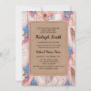 Search for colourful graduation invitations Floral