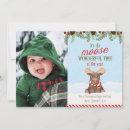 Search for moose photo cards Red