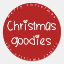 Search for goodies stickers Made with love
