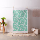 Search for teal and white fabric Elegant