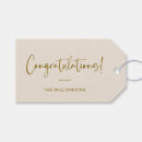 Search for white and gold gift tags Typography