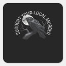 Search for murder of crows stickers Raven
