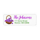 Search for flower basket return address labels Floral