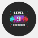 Search for ninth birthday stickers Boy