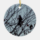 Search for crow christmas tree decorations Black