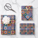 Search for mosaic tile wrapping paper Orange