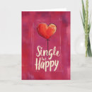 Search for singles cards Red